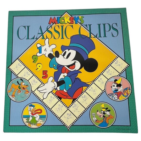 4 Vintage Disney Mickey Mouse Wall Calendars 1995 1996 1997 1998 Unused Large - Picture 2 of 12